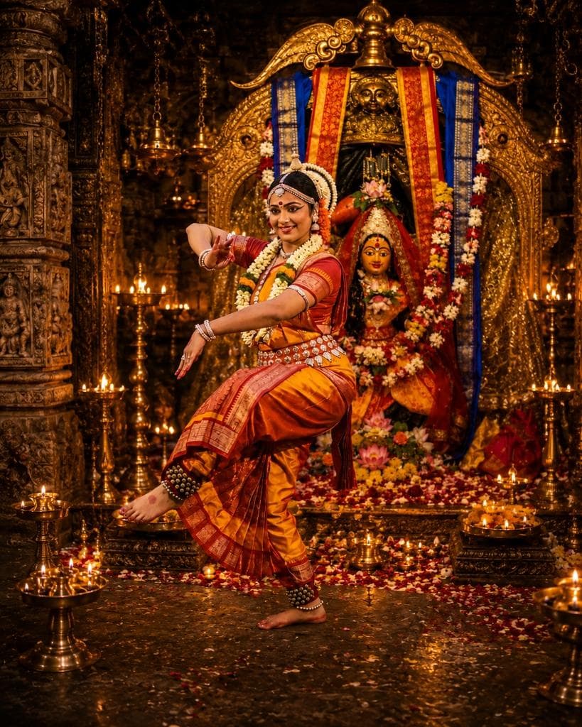 Odissi Classical Dance Performance
